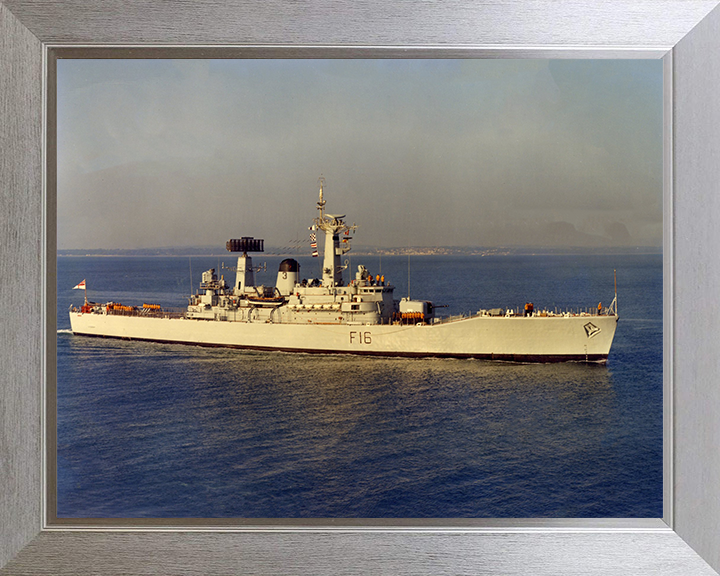 HMS Diomede F16 Royal Navy Leander class frigate Photo Print or Framed Print - Hampshire Prints