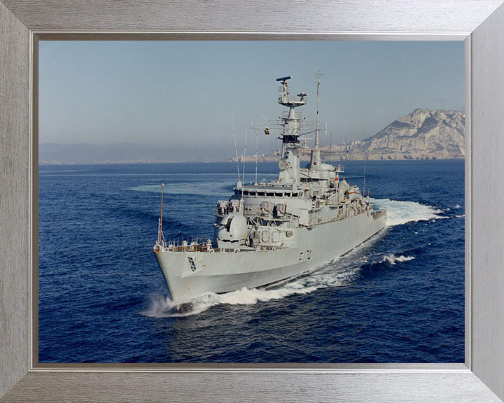 HMS Alacrity F174 Royal Navy Type 21 frigate Photo Print or Framed Print - Hampshire Prints