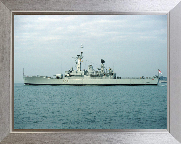 HMS Ariadne F72 Royal Navy Leander class frigate Photo Print or Framed Print - Hampshire Prints