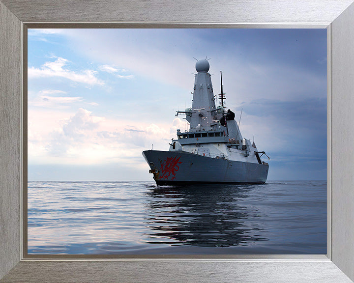 HMS Dragon D35 Royal Navy Type 45 Destroyer Photo Print or Framed Print - Hampshire Prints