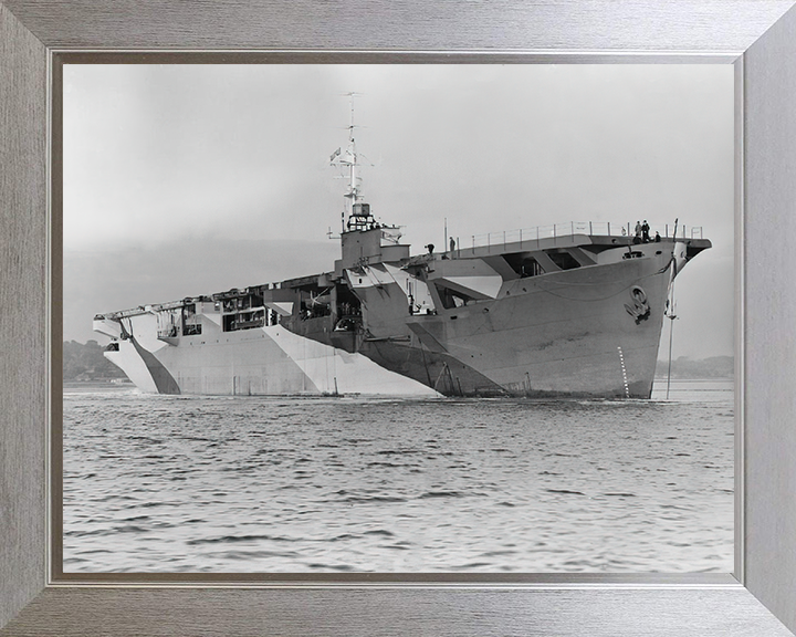 HMS Activity D94 Royal Navy escort carrier Photo Print or Framed Print - Hampshire Prints