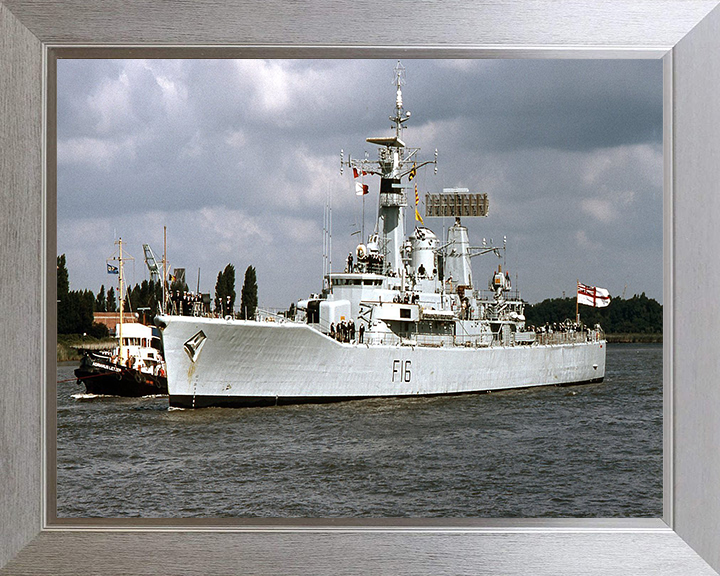 HMS Diomede F16 Royal Navy Leander class frigate Photo Print or Framed Print - Hampshire Prints