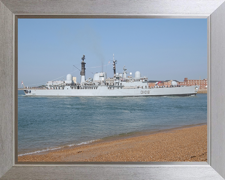 HMS Cardiff D108 | Photo Print | Framed Print | Poster | Type 42 | Destroyer | Royal Navy - Hampshire Prints