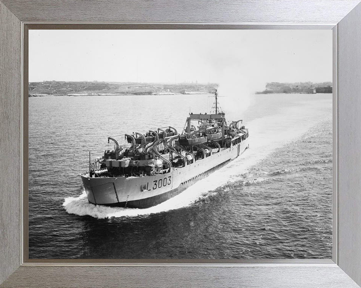 HMS Anzio L3003 Royal Navy tank landing craft Photo Print or Framed Print - Hampshire Prints