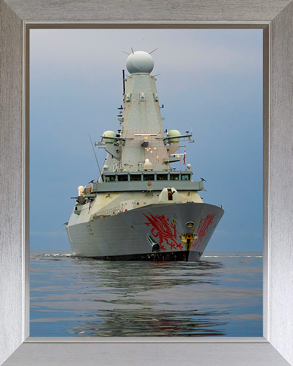 HMS Dragon D35 Royal Navy type 45 Destroyer Photo Print or Framed Print - Hampshire Prints