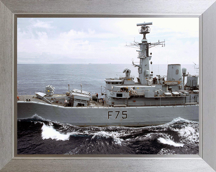 HMS Charybdis F75 Royal Navy Leander class frigate Photo Print or Framed Print - Hampshire Prints