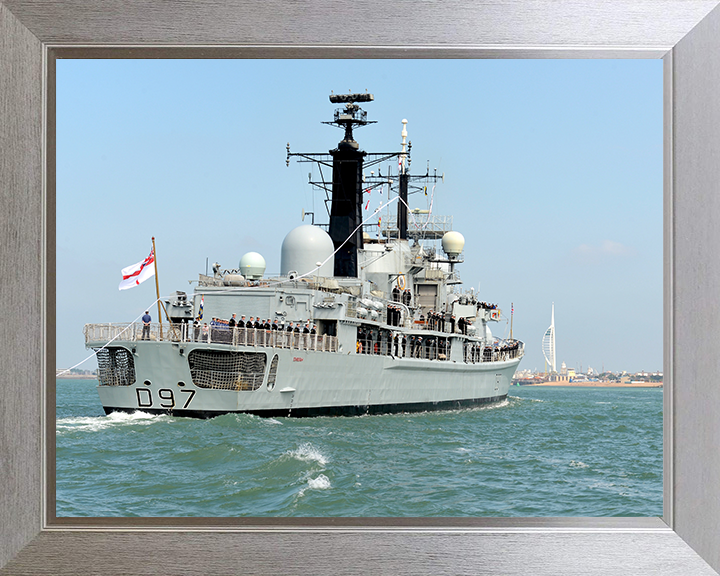 HMS Edinburgh D97 Royal Navy Type 42 Destroyer Photo Print or Framed Print - Hampshire Prints