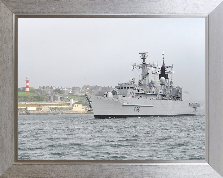 HMS Campbeltown F86 Royal Navy Type 22 frigate Photo Print or Framed Print - Hampshire Prints