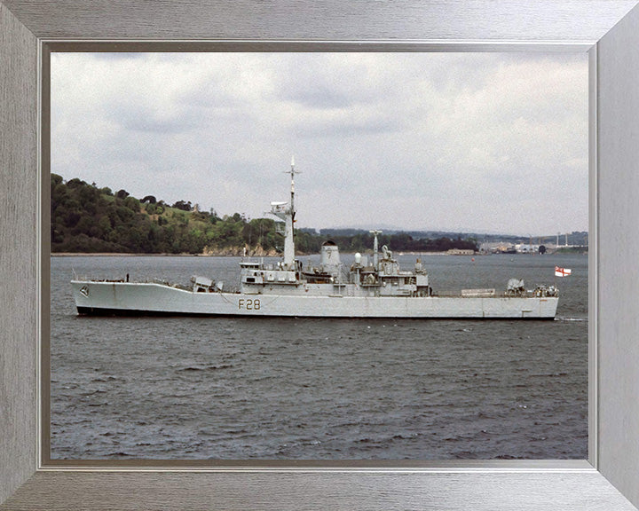 HMS Cleopatra F28 Royal Navy Leander class frigate Photo Print or Framed Print - Hampshire Prints