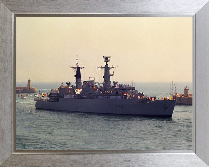 HMS Battleaxe F89 Royal Navy Type 22 Frigate Photo Print or Framed Print - Hampshire Prints