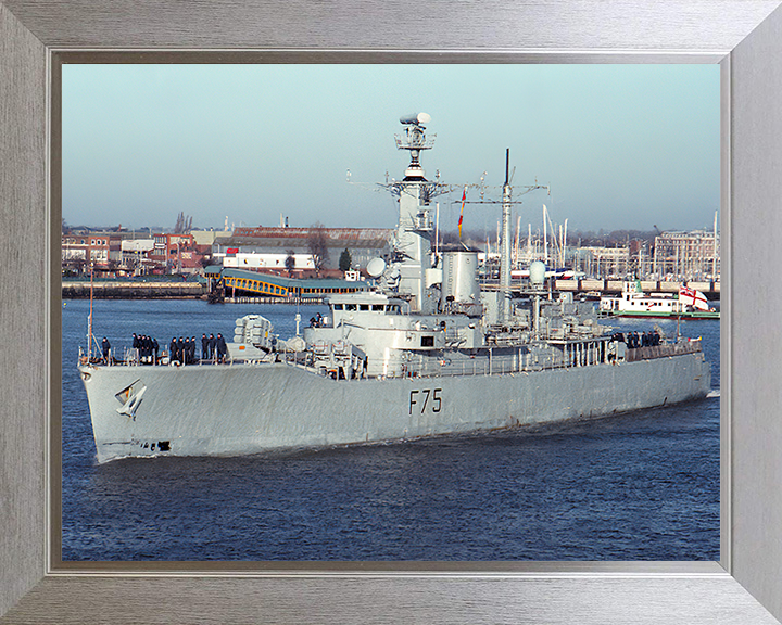 HMS Charybdis F75 Royal Navy Leander class frigate Photo Print or Framed Print - Hampshire Prints