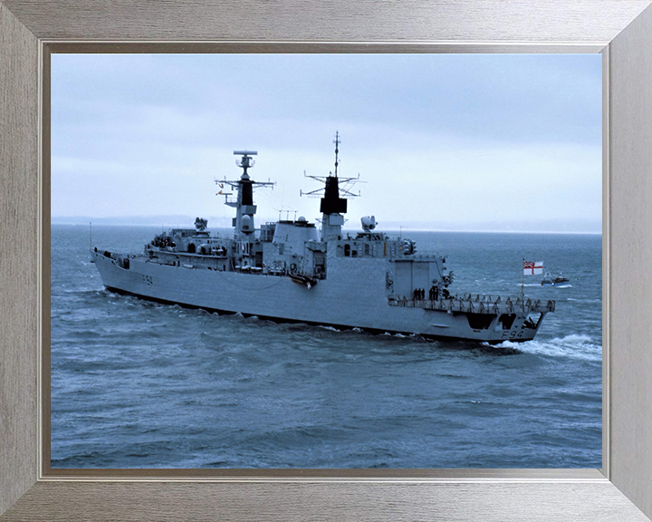 HMS Beaver F93 Royal Navy Type 22 Frigate Photo Print or Framed Print - Hampshire Prints