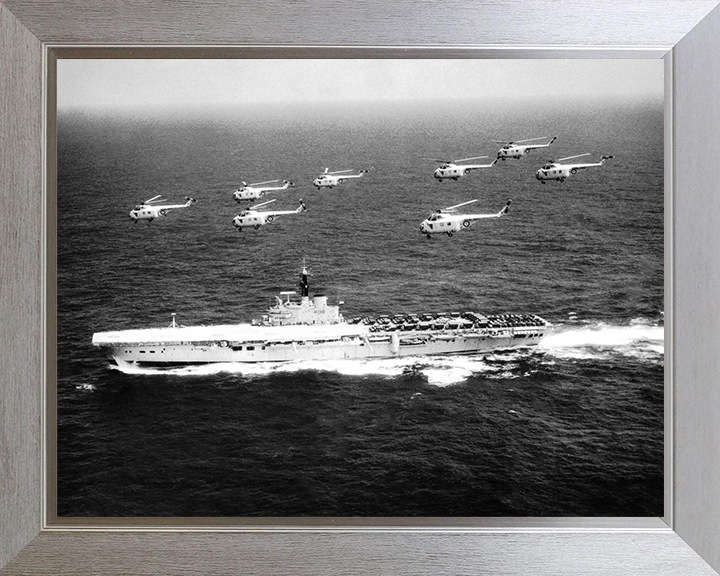 HMS Bulwark R08 Royal Navy Centaur class light fleet carrier Photo Print or Framed Print - Hampshire Prints