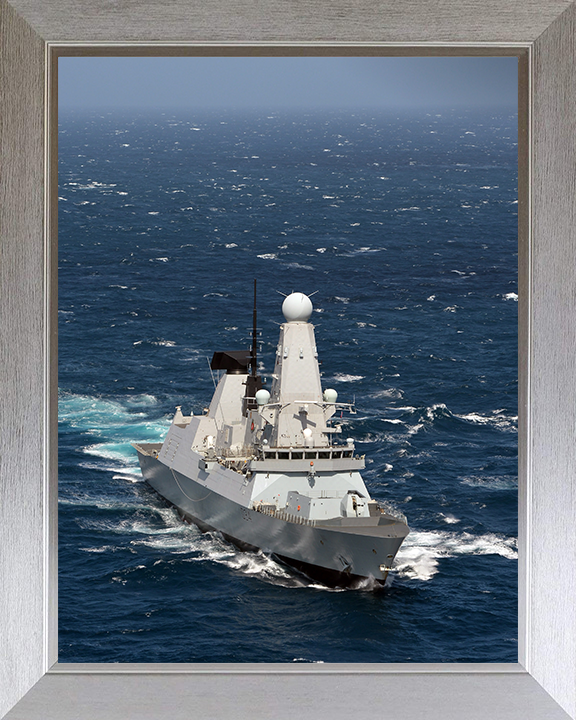 HMS Diamond D34 Royal Navy Type 45 Destroyer Photo Print or Framed Print - Hampshire Prints