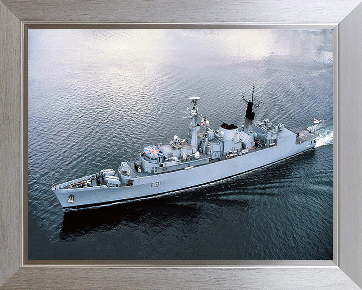 HMS Brazen F91 Royal Navy Type 22 frigate Photo Print or Framed Print - Hampshire Prints