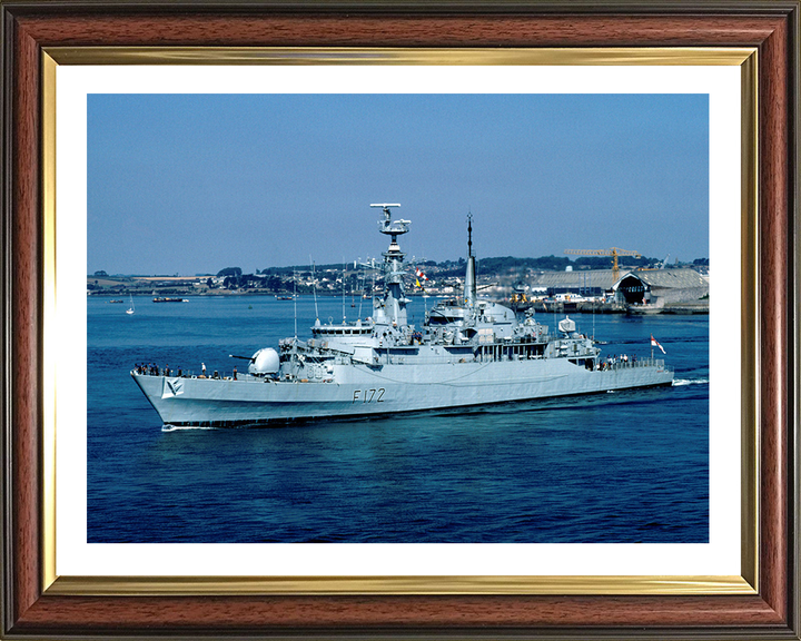 HMS Ambuscade F172 Royal Navy Type 21 frigate Photo Print or Framed Print - Hampshire Prints