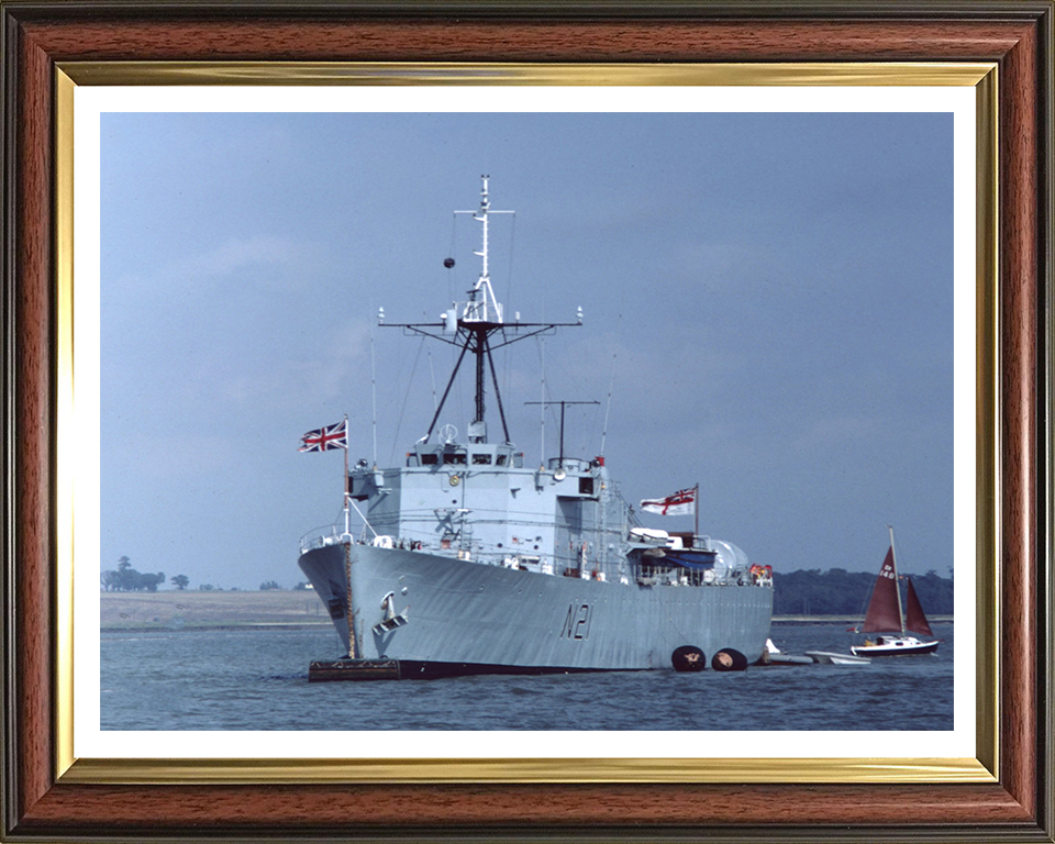 HMS Abdiel N21 Royal Navy Abdiel Class Mine Layer Photo Print or Framed Print - Hampshire Prints