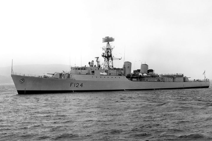 HMS Zulu F124 Royal Navy Tribal class frigate Warship Photo Print or Framed Print - Hampshire Prints