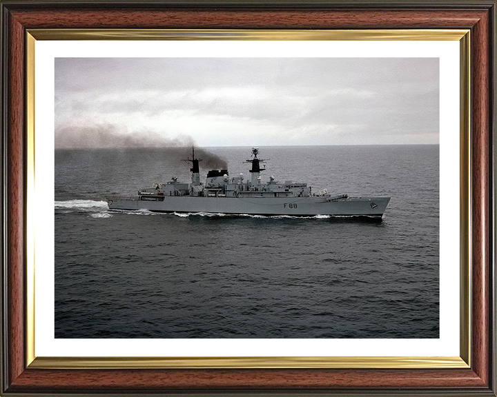 HMS Broadsword F88 Royal Navy Type 22 Frigate Photo Print or Framed Print - Hampshire Prints