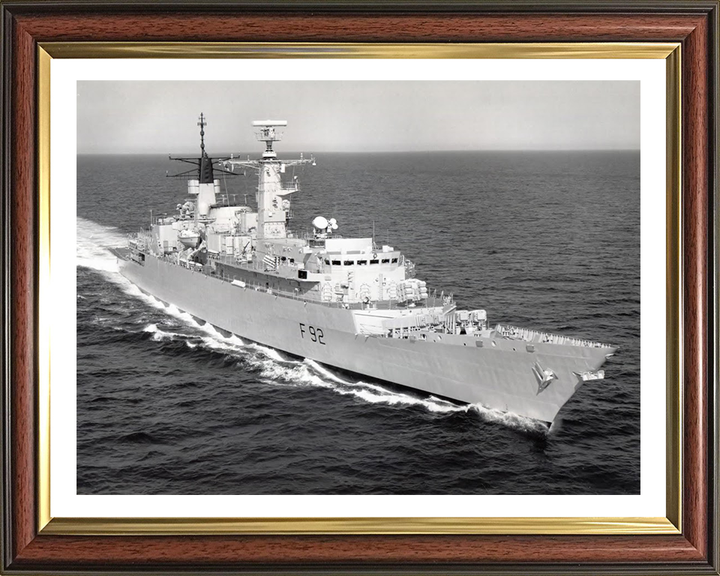 HMS Boxer F92 Royal Navy Type 22 Frigate Photo Print or Framed Print - Hampshire Prints