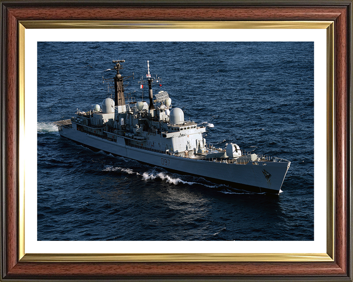 HMS Edinburgh D97 Royal Navy Type 42 Destroyer Photo Print or Framed Print - Hampshire Prints