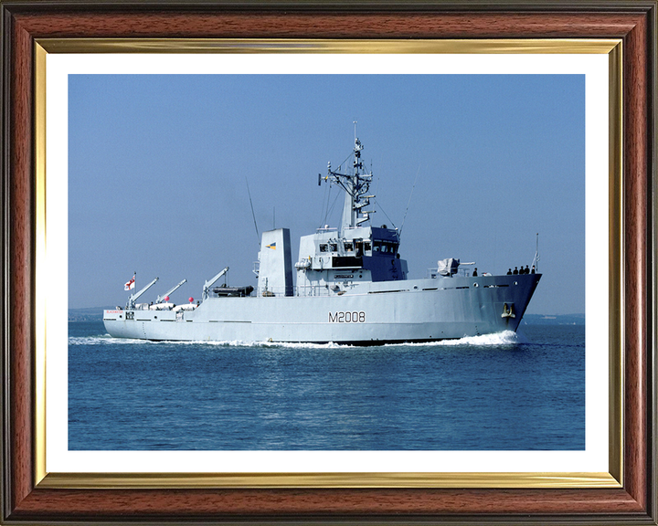 HMS Blackwater M2008 Royal Navy River class minesweeper Photo Print or Framed Print - Hampshire Prints