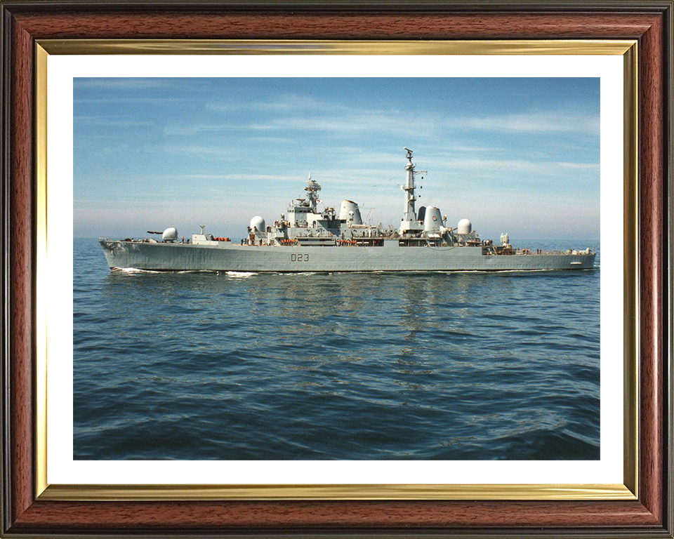 HMS Bristol D23 Royal Navy Type 82 destroyer Photo Print or Framed Print - Hampshire Prints