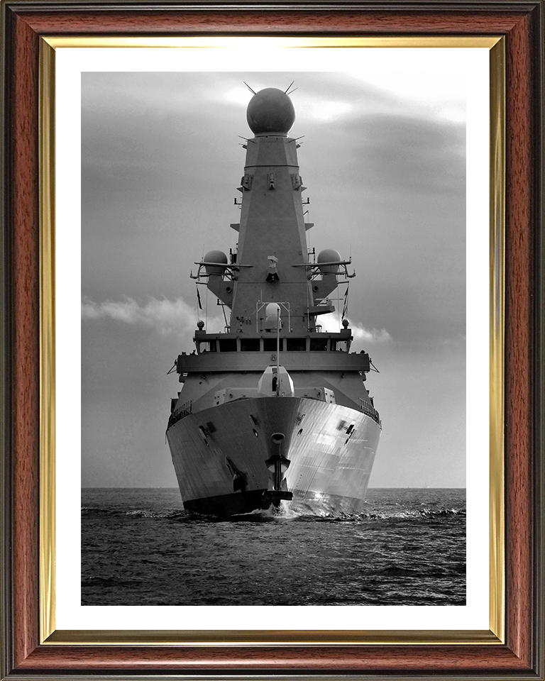 HMS Dauntless D33 Royal Navy type 45 Destroyer Photo Print or Framed Print - Hampshire Prints