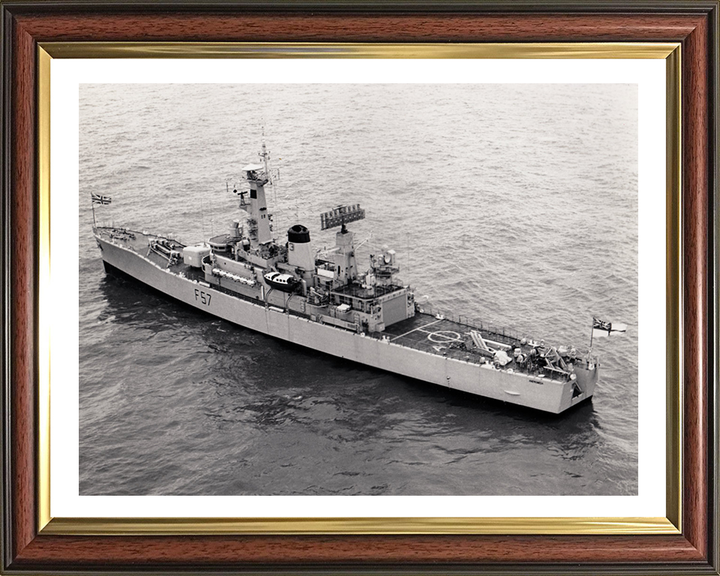 HMS Andromeda F57 Royal Navy Leander class frigate Photo Print or Framed Print - Hampshire Prints