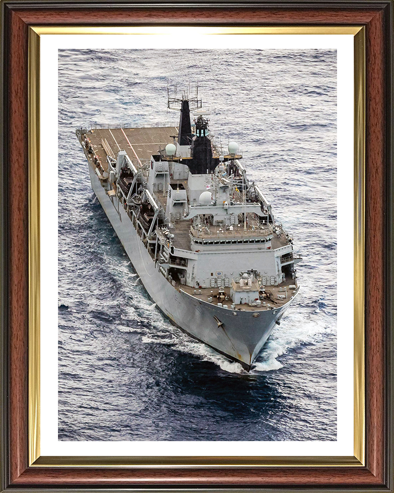 HMS Bulwark L15 Royal Navy Albion class amphibious ship Photo Print or Framed Print - Hampshire Prints