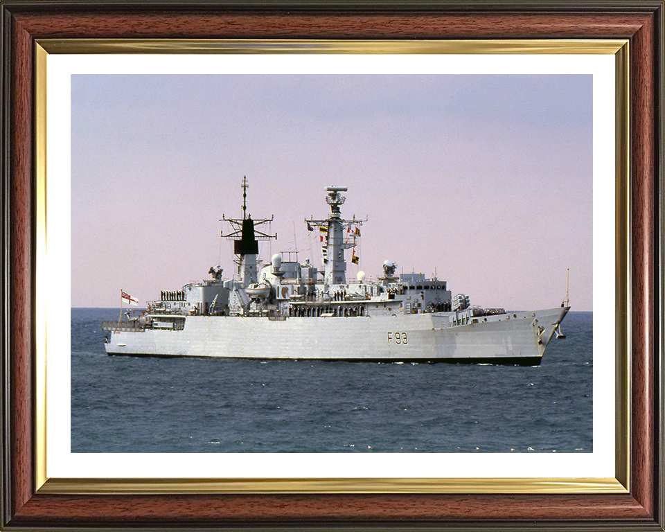 HMS Beaver F93 Royal Navy Type 22 Frigate Photo Print or Framed Print - Hampshire Prints