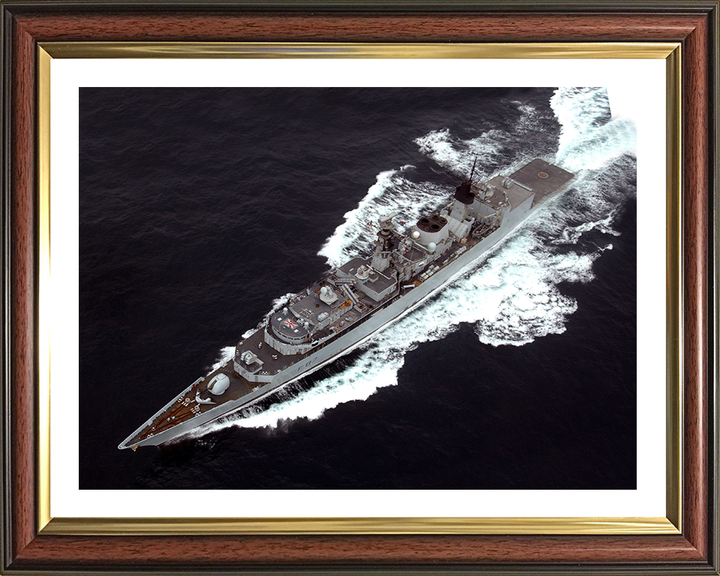 HMS Chatham F87 Royal Navy Type 22 Frigate Photo Print or Framed Print - Hampshire Prints