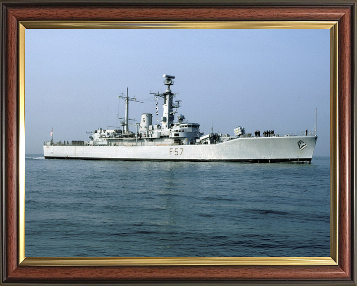 HMS Andromeda F57 Royal Navy Leander class frigate Photo Print or Framed Print - Hampshire Prints