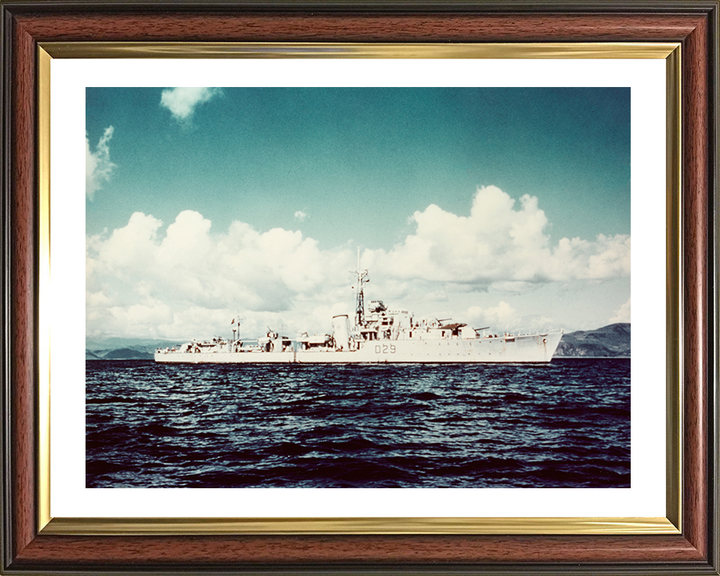 HMS Charity D29 (R29) Royal Navy C class destroyer Photo Print or Framed Print - Hampshire Prints