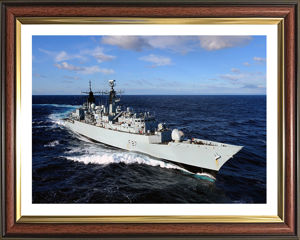 HMS Chatham F87 | Photo Print | Framed Print | Poster | Type 22 | Frigate | Royal Navy - Hampshire Prints