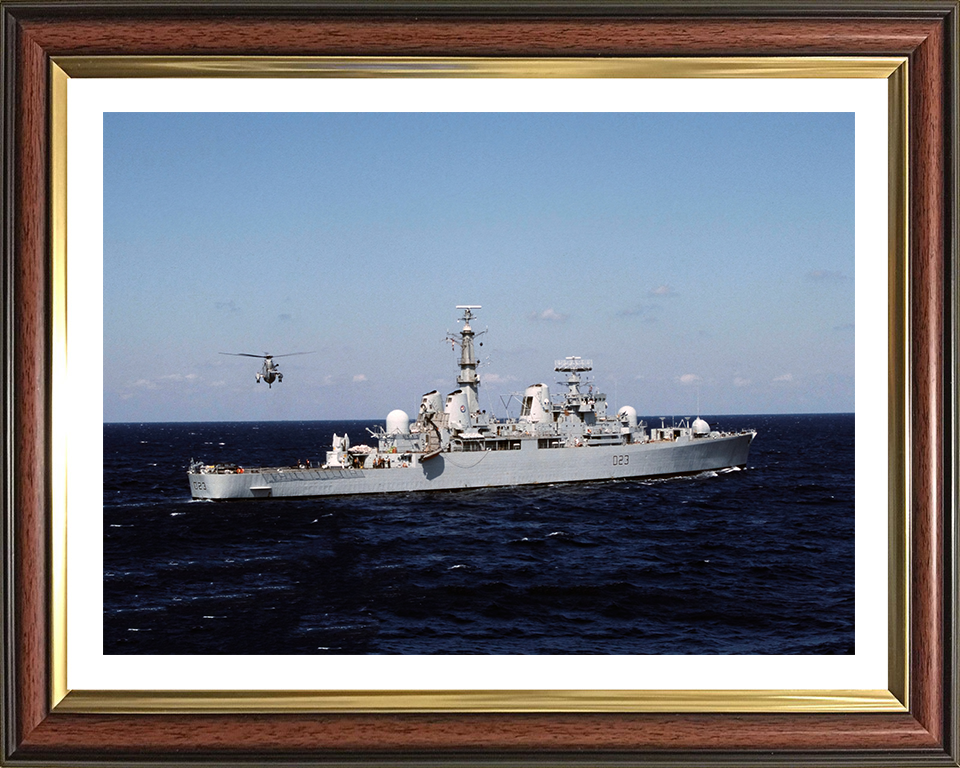 HMS Bristol D23 Royal Navy Type 82 destroyer Photo Print or Framed Print - Hampshire Prints