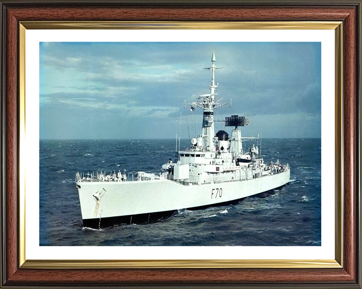 HMS Apollo F70 Royal Navy Leander class Photo Print or Framed Print - Hampshire Prints