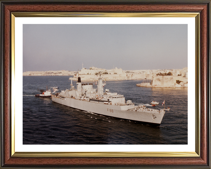 HMS Broadsword F88 Royal Navy Type 22 Frigate Photo Print or Framed Print - Hampshire Prints