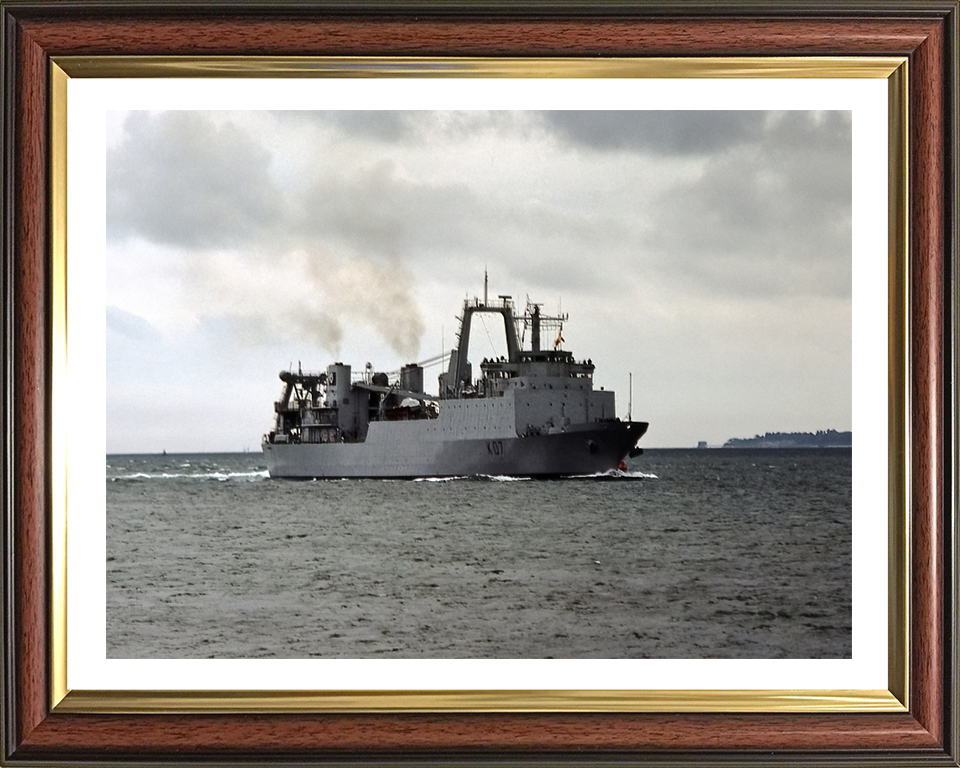 HMS Challenger K07 Royal Navy diving support vessel Photo Print or Framed Print - Hampshire Prints