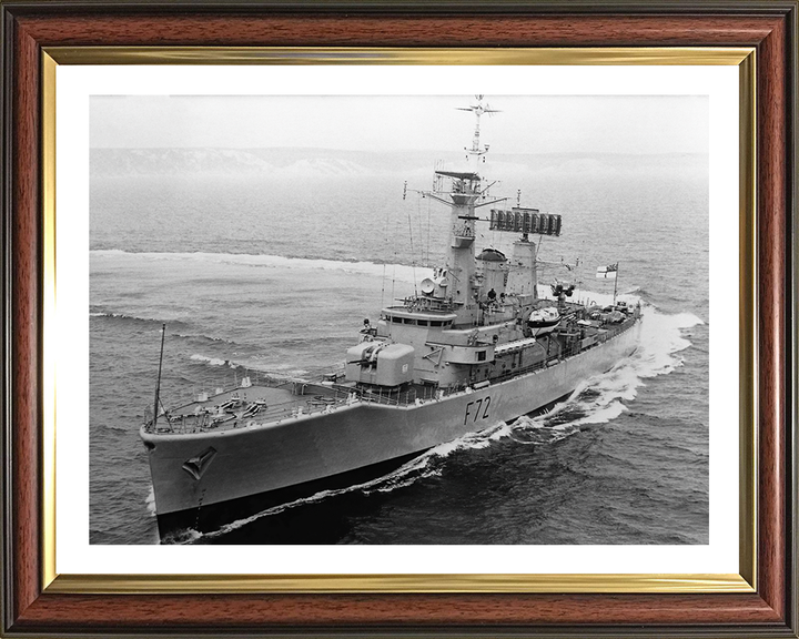 HMS Ariadne F72 Royal Navy Leander class frigate Photo Print or Framed Print - Hampshire Prints