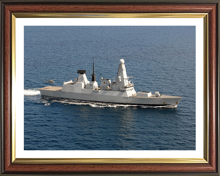 HMS Daring D32 Royal Navy type 45 Destroyer Photo Print or Framed Print - Hampshire Prints