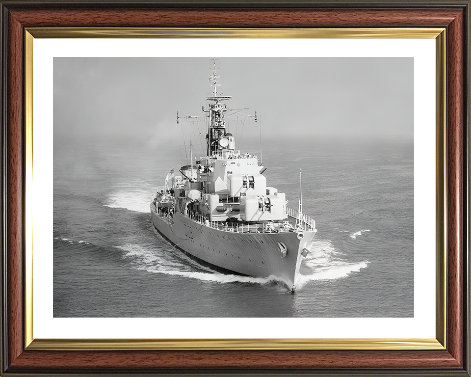 HMS Dainty D108 Royal Navy Daring class destroyer Photo Print or Framed Print - Hampshire Prints