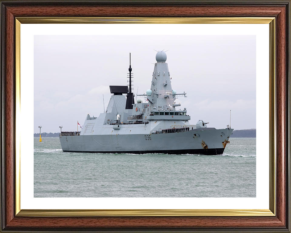 HMS Defender D36 | Photo Print | Framed Print | Poster | Type 45 | Destroyer | Royal Navy - Hampshire Prints