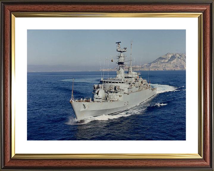 HMS Alacrity F174 Royal Navy Type 21 frigate Photo Print or Framed Print - Hampshire Prints