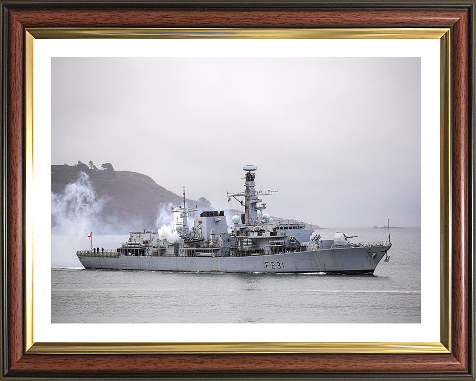 HMS Argyll F231 | Photo Print | Framed Print | Poster | Type 23 | Frigate | Royal Navy - Hampshire Prints