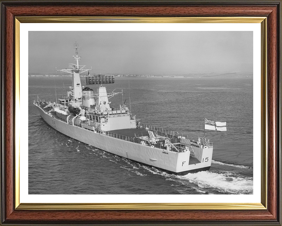 HMS Euryalus F15 Royal Navy Leander Class Frigate Photo Print or Framed Print - Hampshire Prints