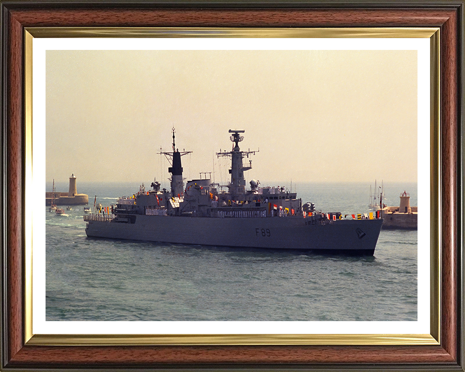 HMS Battleaxe F89 Royal Navy Type 22 Frigate Photo Print or Framed Print - Hampshire Prints