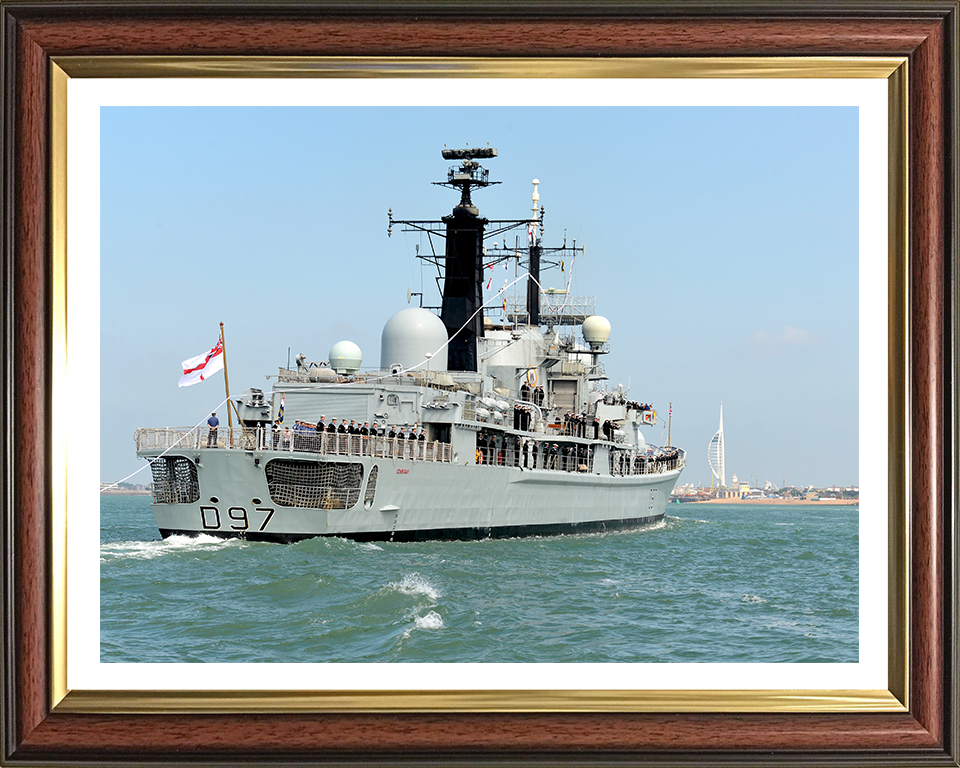 HMS Edinburgh D97 Royal Navy Type 42 Destroyer Photo Print or Framed Print - Hampshire Prints