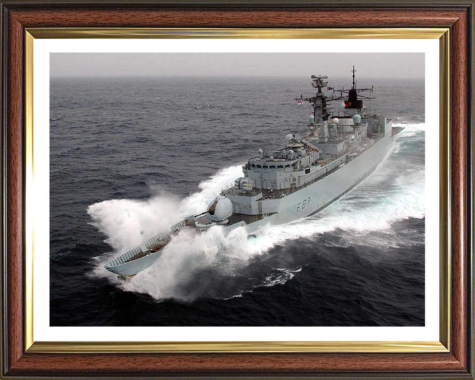 HMS Chatham F87 | Photo Print | Framed Print | Poster | Type 22 | Frigate | Royal Navy - Hampshire Prints