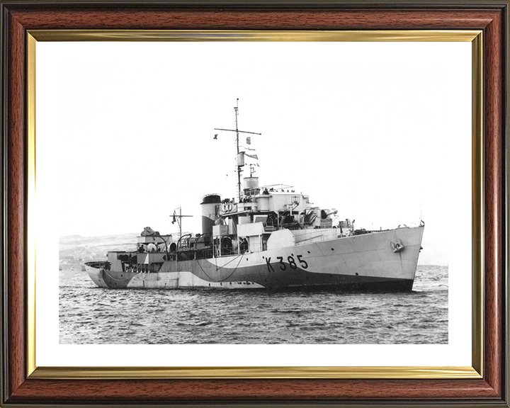 HMS Arabis K385 Royal Navy Flower class corvette Photo Print or Framed Print - Hampshire Prints